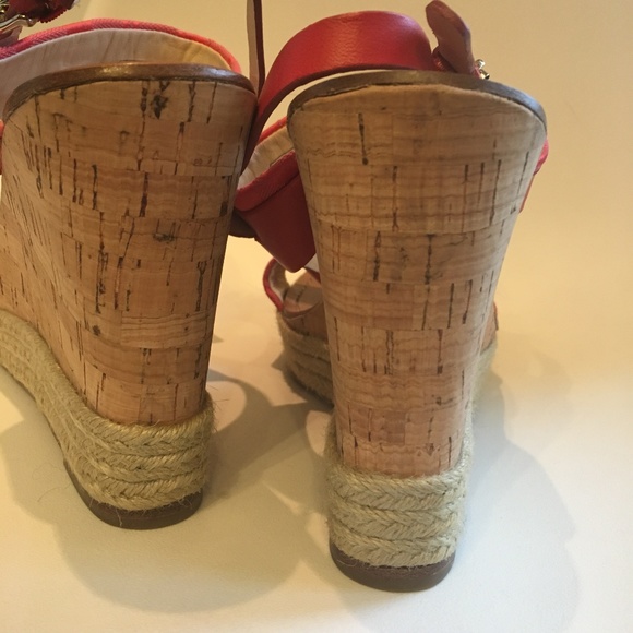 COACH Mendez Monogrammed Espadrille - Melon - Picture 3 of 8